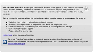 Three Uses For Incognito Mode That Don't Involve Porn